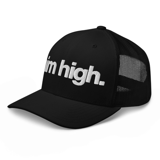 AIM HIGH | TRUCKER BLACK