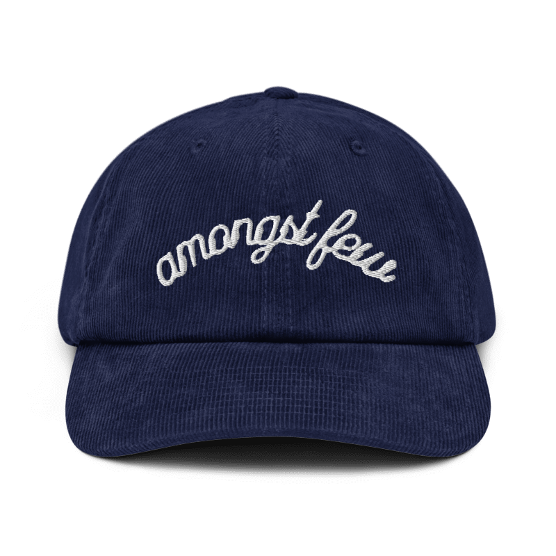 CORDUROY AMONGST FEW CAP | BLÅ