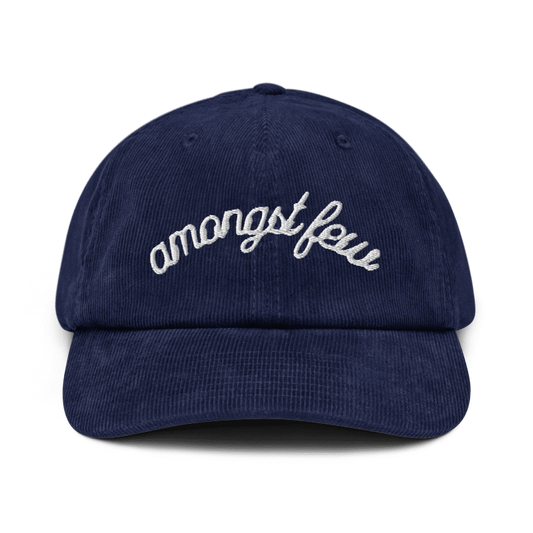 CORDUROY AMONGST FEW CAP | BLÅ