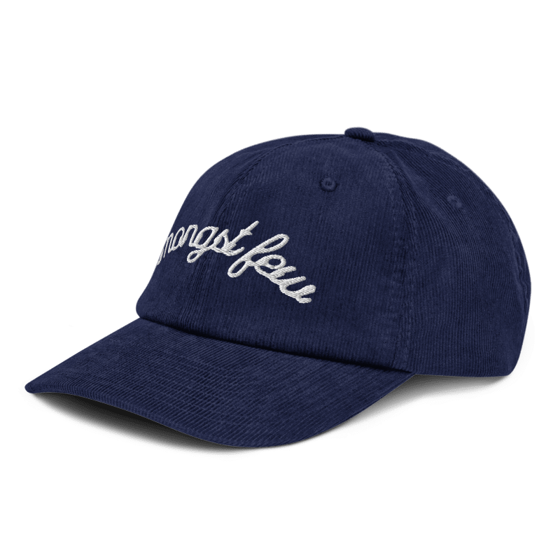 CORDUROY AMONGST FEW CAP | BLÅ