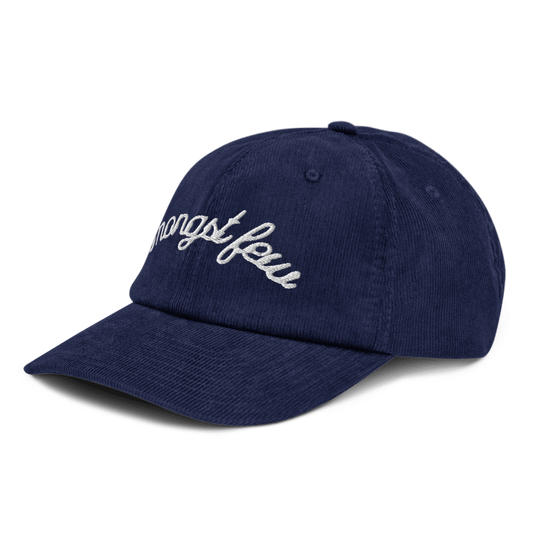 CORDUROY AMONGST FEW CAP | BLÅ