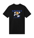 Oversized faded t-shirt - Run the streets