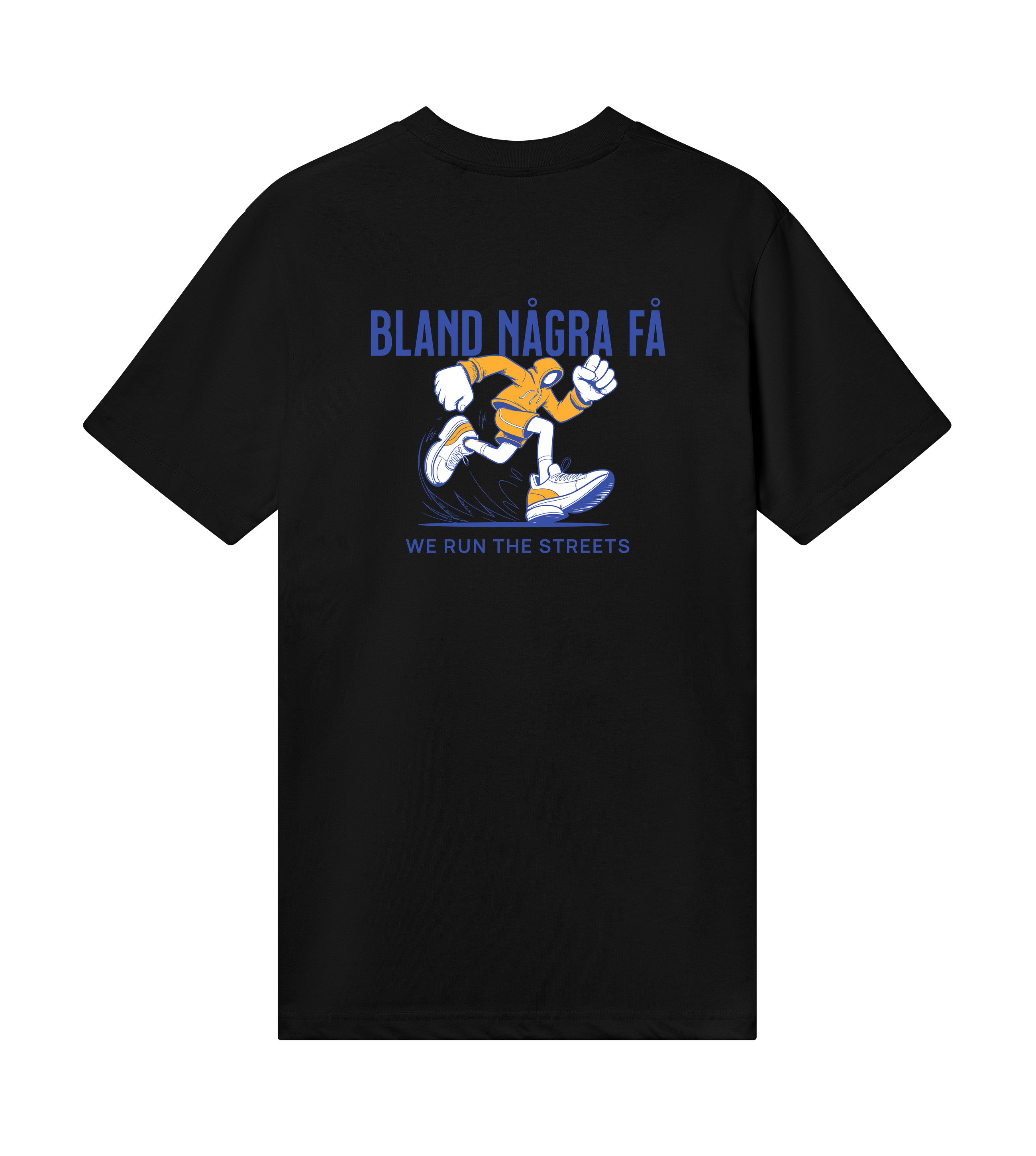 Oversized faded t-shirt - Run the streets