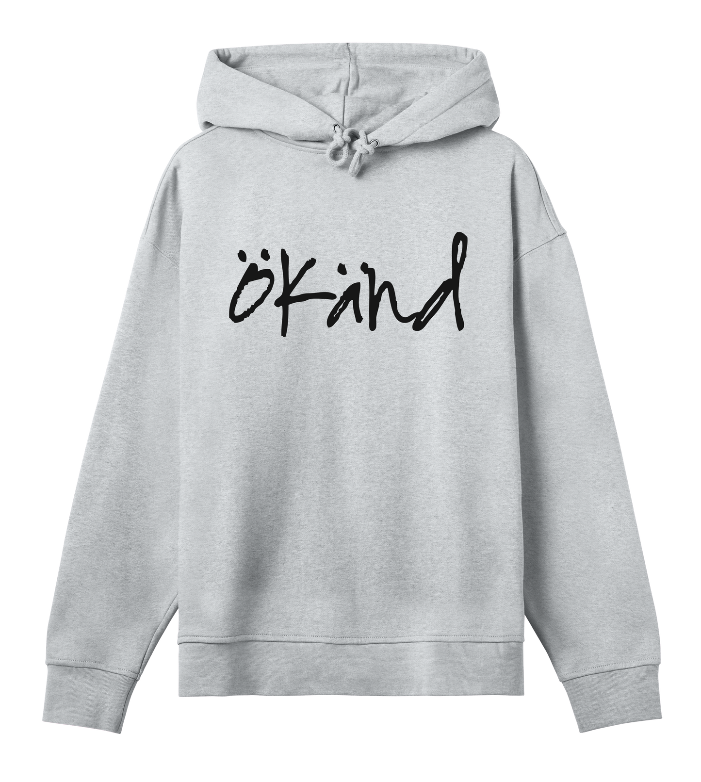 LOGO W HOODIE | SVART