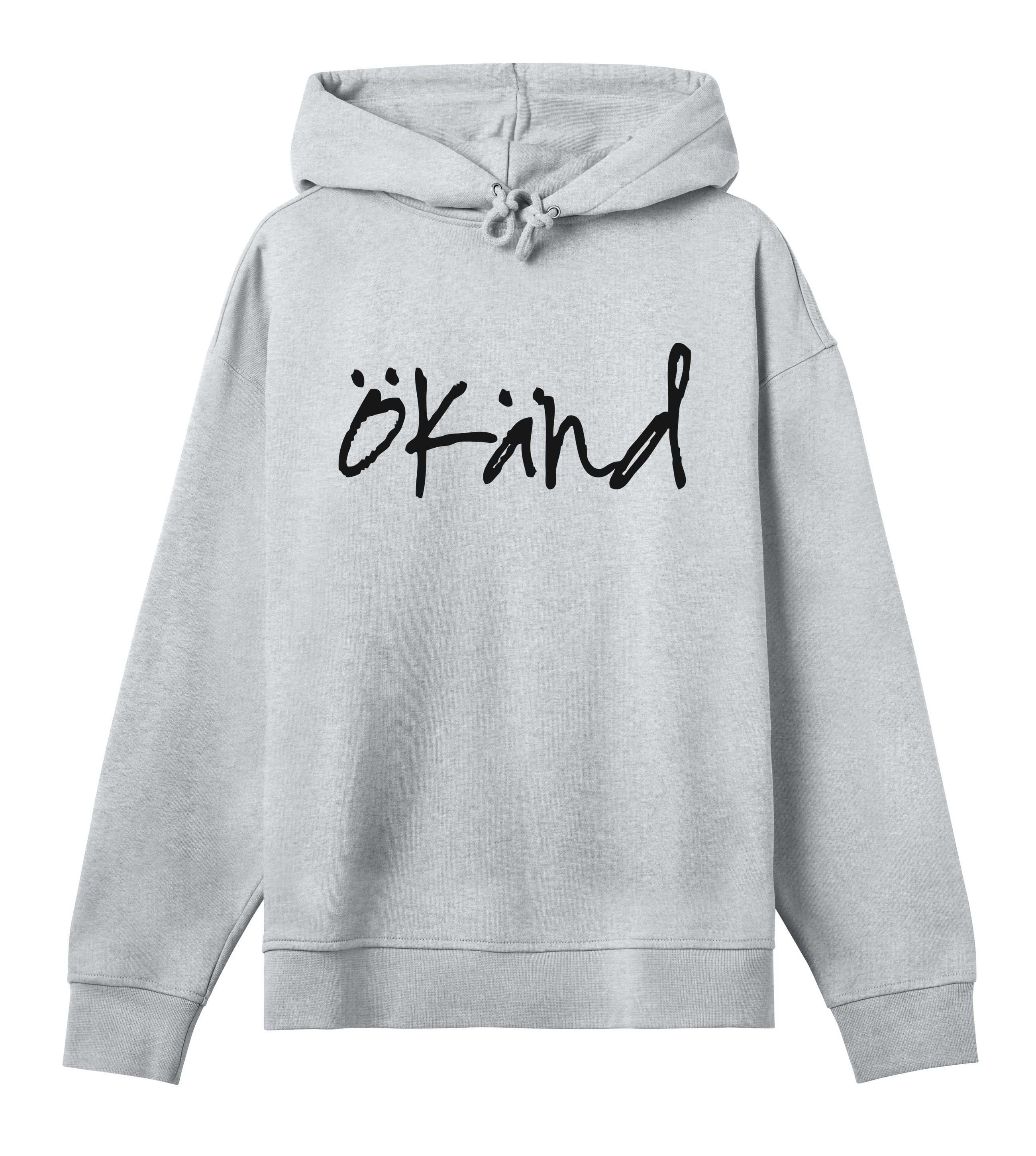 LOGO W HOODIE | SVART