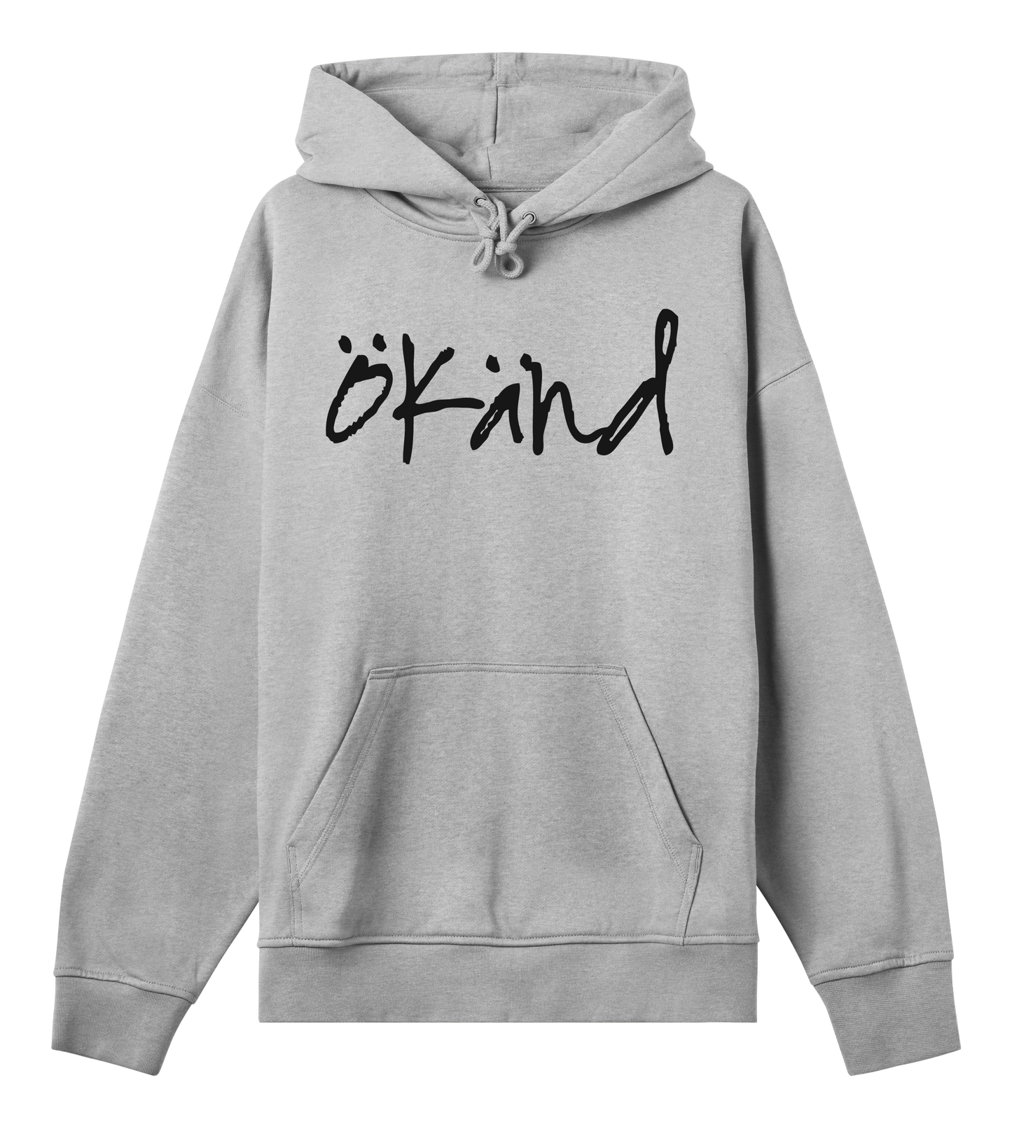ÖKÄND LOGO M HOODIE | SVART