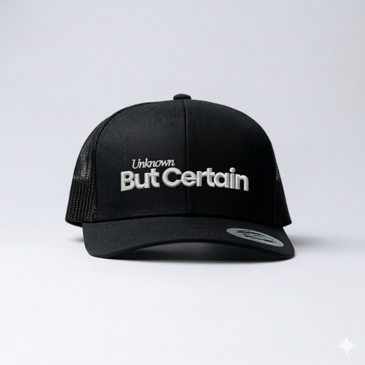 UNKNOWN BUT CERTAIN | TRUCKER | BLACK